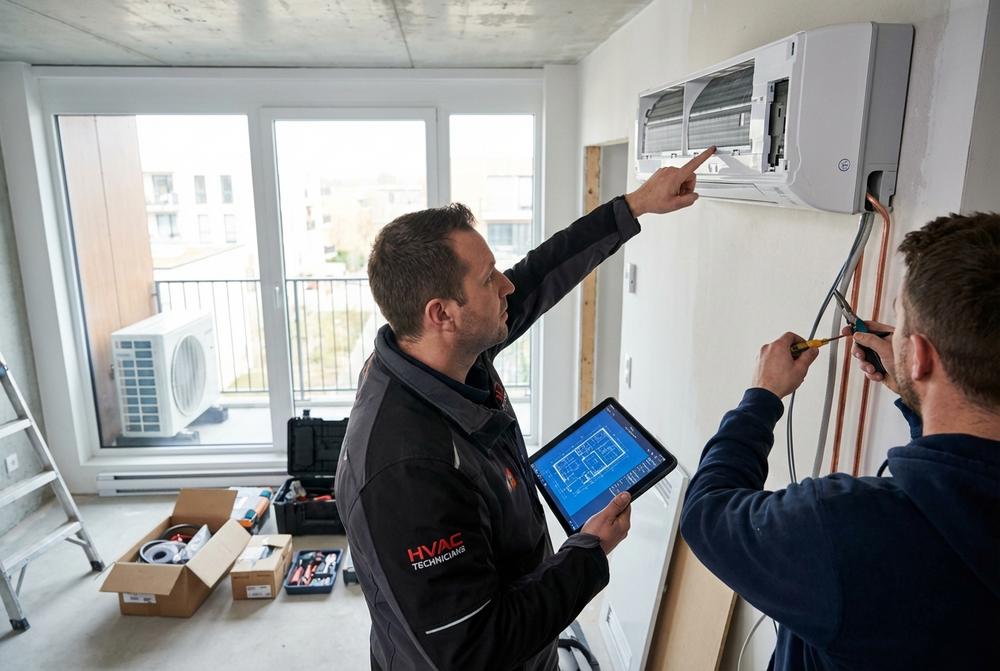 Montaż klimatyzacji w domu jednorodzinnym – jednostka zewnętrzna i instalacja chłodnicza