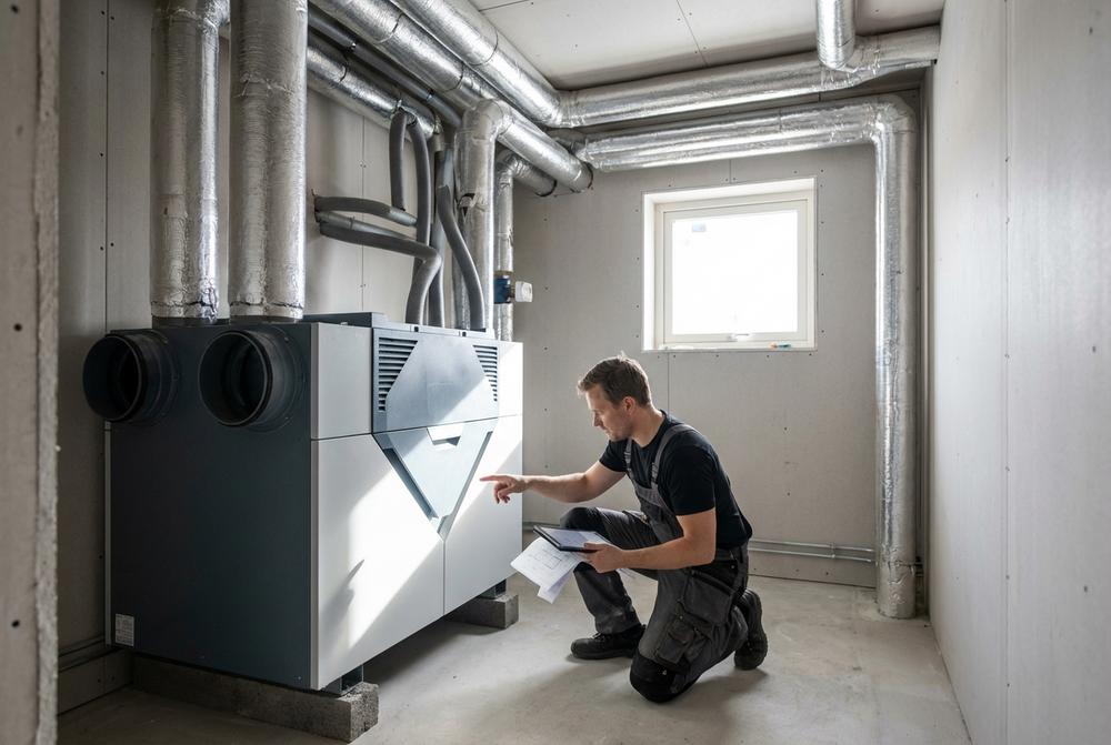 Montaż instalacji rekuperacji i wentylacji mechanicznej w domu jednorodzinnym